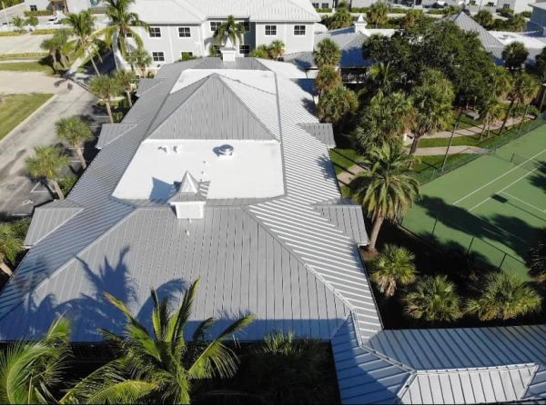 Fischer Roofing metal roof work