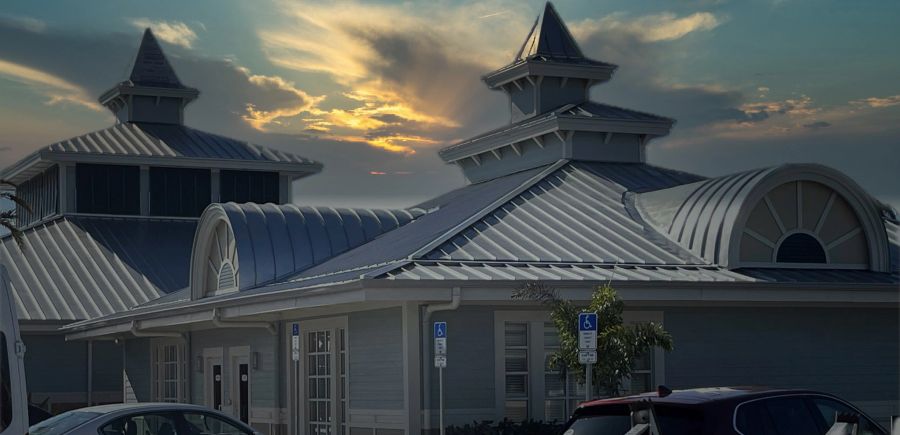 Radisson Resort commercial metal roof, Cape Canaveral, Florida