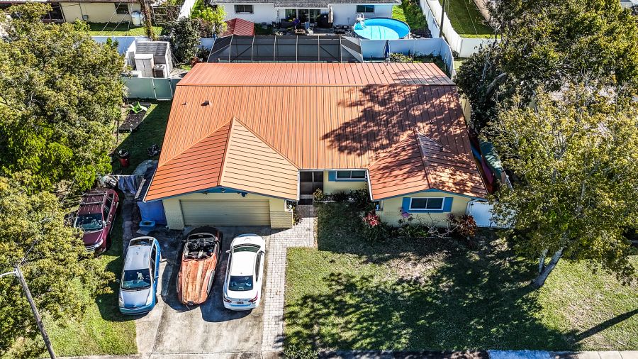 Copper metal roof replacement in Titusville, Florida