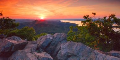 Sunsets on Lake Maumelle, Arkansas