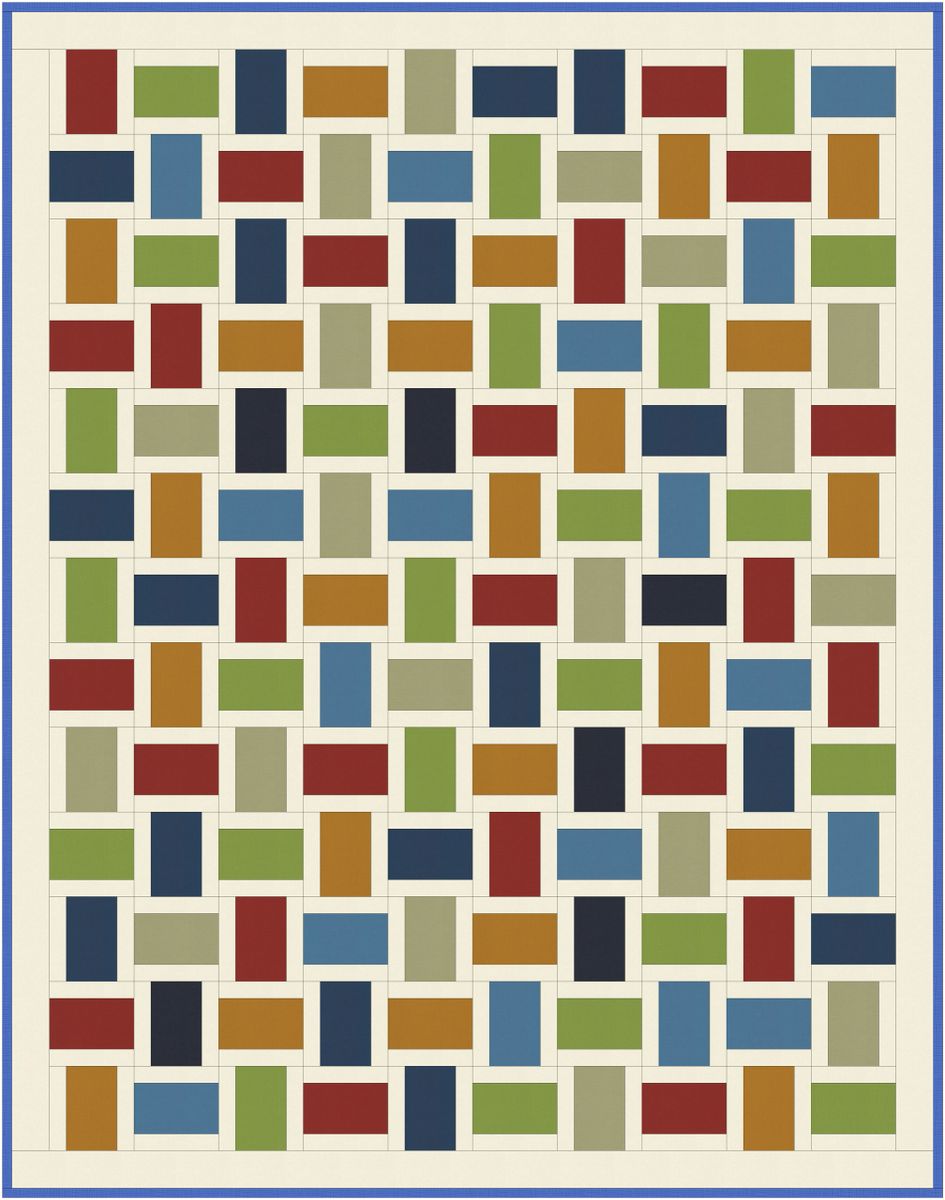 Basket Weave Quilt Pattern