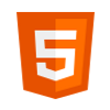 HTML5 - a markup language used for structuring and presenting content on the World Wide Web