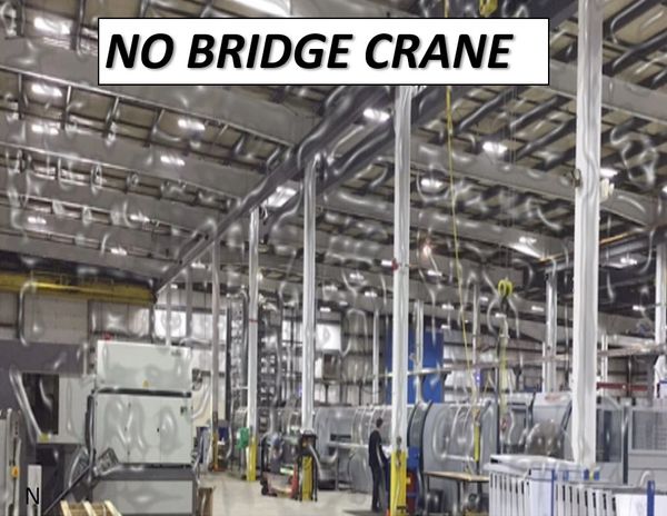 TANIS TECHNOLOGIES NO BRIDGE CRANE