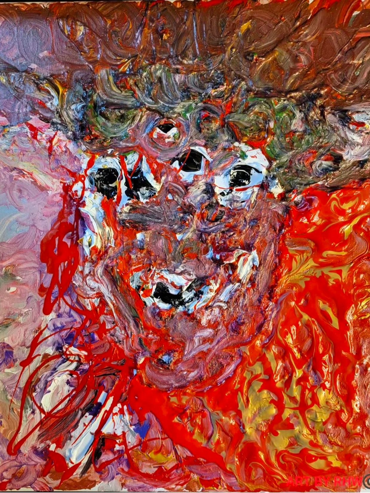 ART BY RHW
“ Revelation 5:6”
Rodney H. Washington