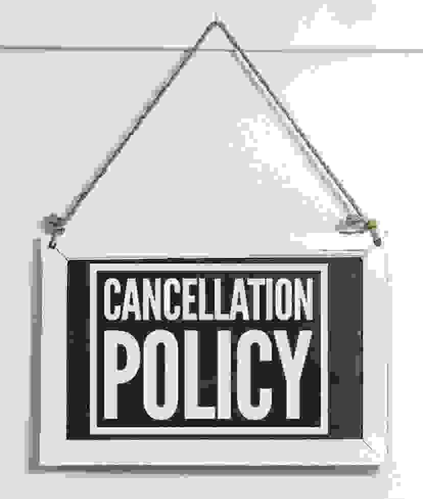 Cancellation Policy Angela's Waxing Boutique
