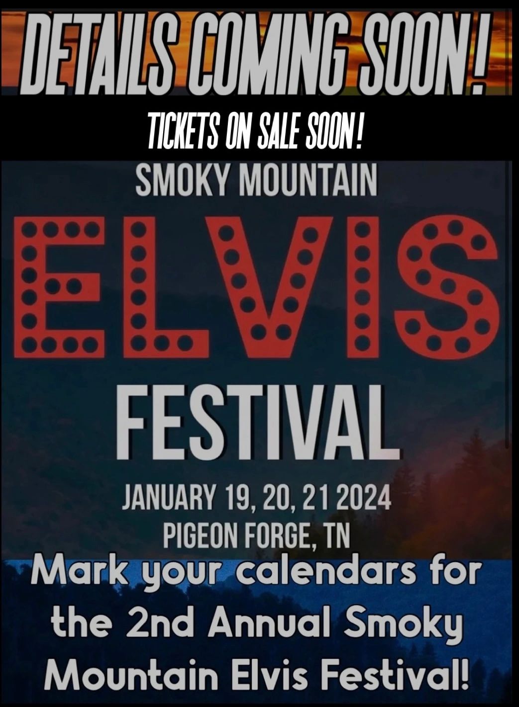 Meet the Producers Smoky Mountain Elvis Festival