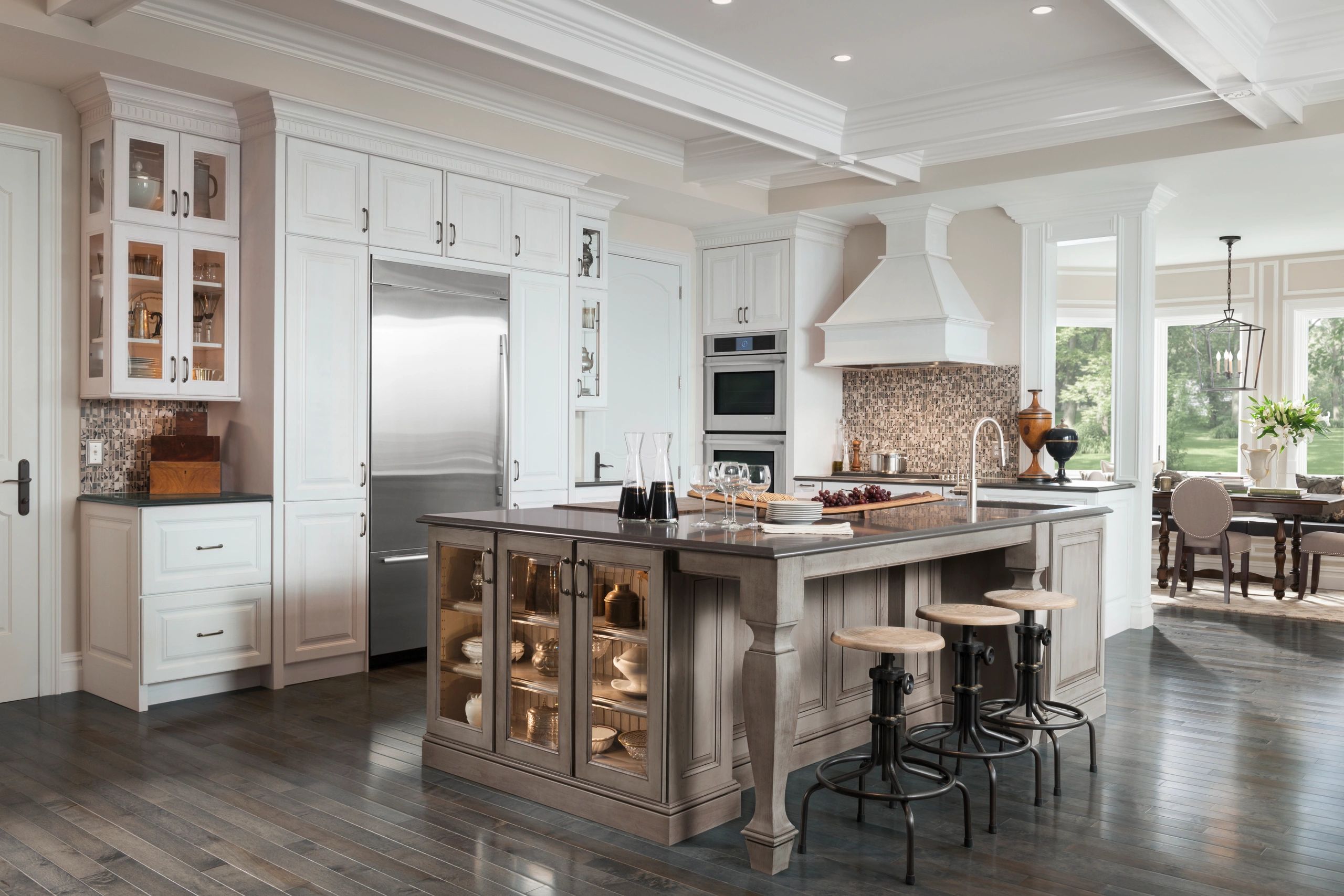 Medallion Cabinetry offers a nearly limitless array of styles, wood finishes and customizable cabine