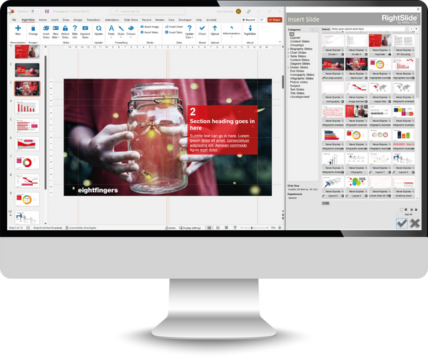 RightSlide slide management