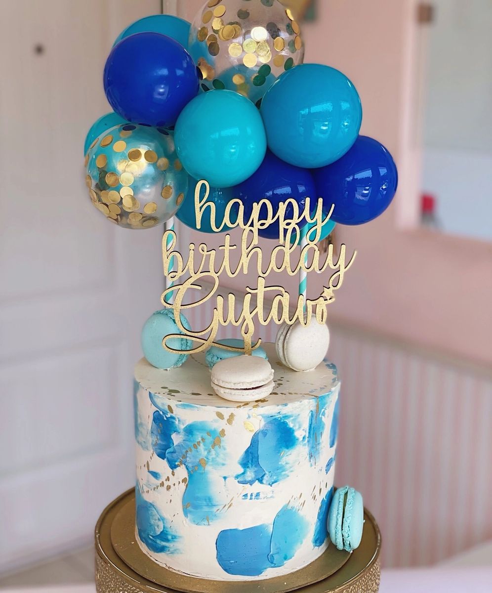 Pastel con Globos