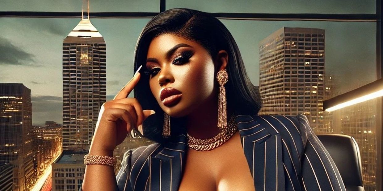 AI generated image of a woman