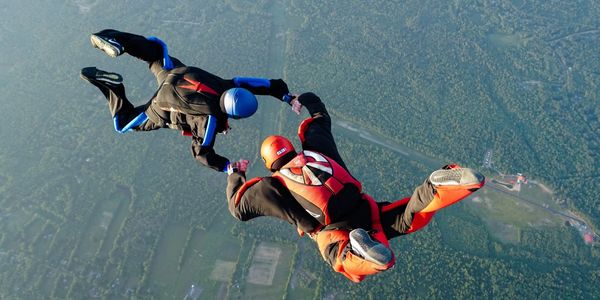 two-way belly skydive