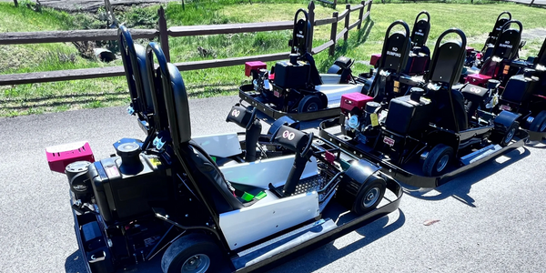 single and double go karts