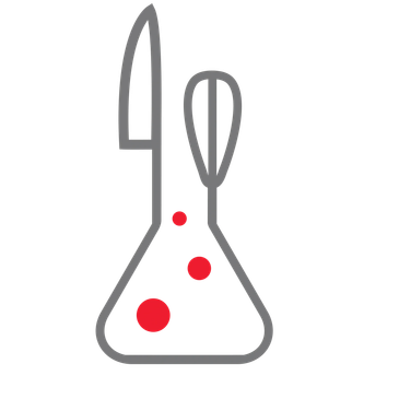 Culinary ratios icon.