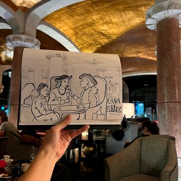 Casa Fuster, stetching con Pedro Espinosa, 2025