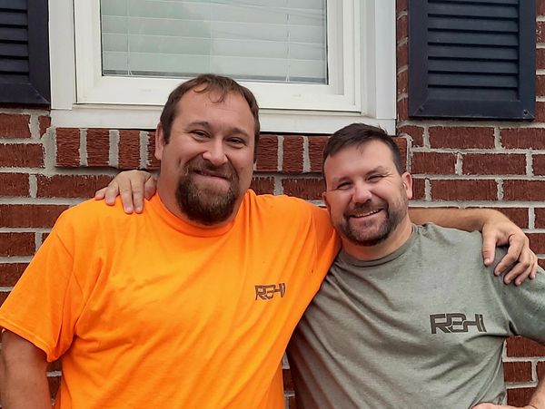 TW Harrison and Garren Crowell owners of Ridge Brothers Home Improvement.
