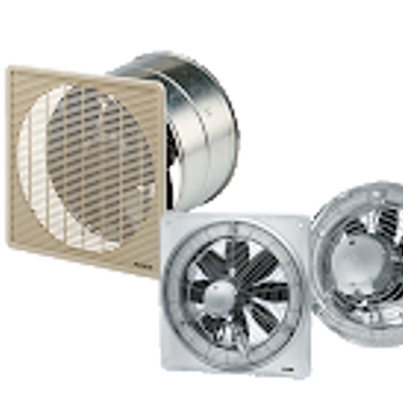 Axial High-Performance Wall-Mounted Fans