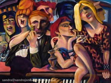 Sandra Jones Campell
Singing a Solo At The Ritz
Acrylic/Canvas