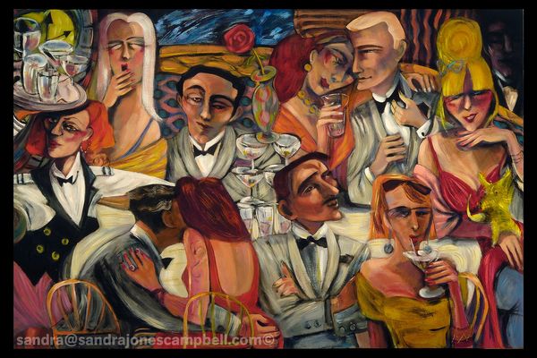Sandra Jones Campbell
Half Past Coochie Coo
Laguna Beach Studio
Contemporary Art, Art Tour Desert
