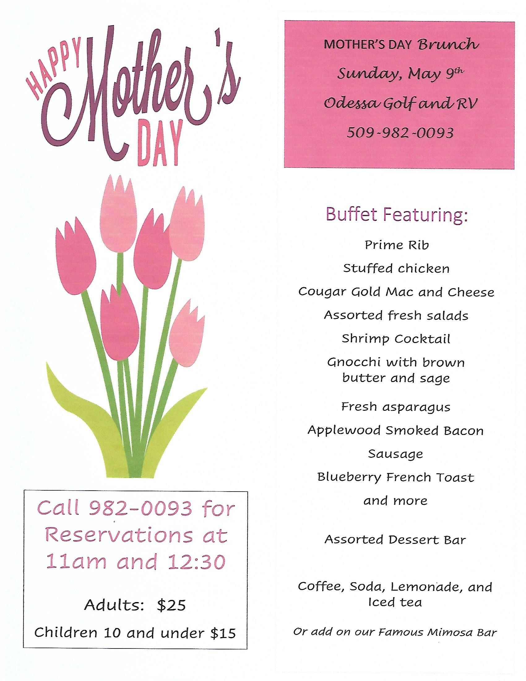 Dining Odessa Golf and RV