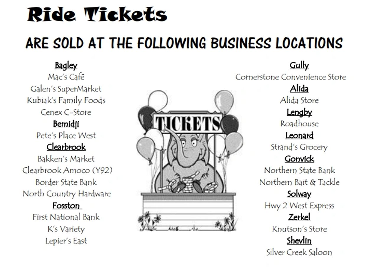 Advanced Ride Ticket Sale Locations