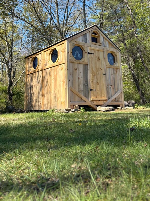 Bee breathing hut.  A hut where bees live under the beds you lay on.  Enabling you to safely breath 