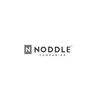 Noddle company logo in black and white.