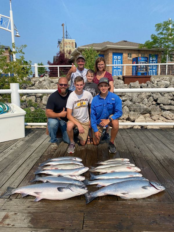 Angry Fin Charter Fishing Port Washington WI Fishing Charters