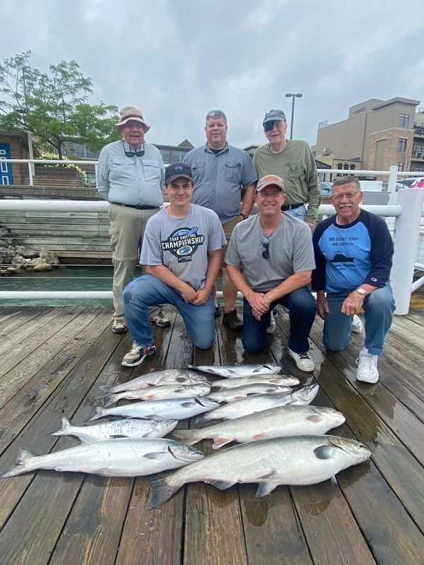 Angry Fin Charter Fishing Port Washington WI Fishing Charters