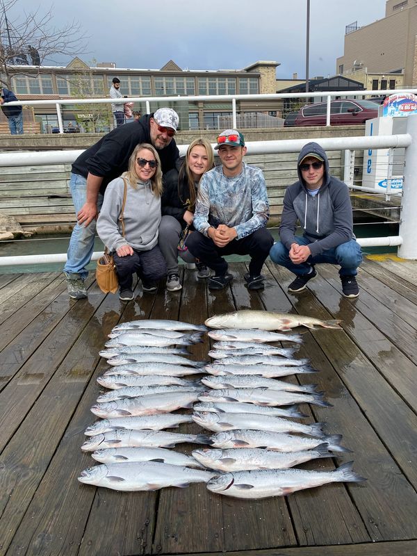 Angry Fin Charter Fishing Port Washington WI Fishing Charters