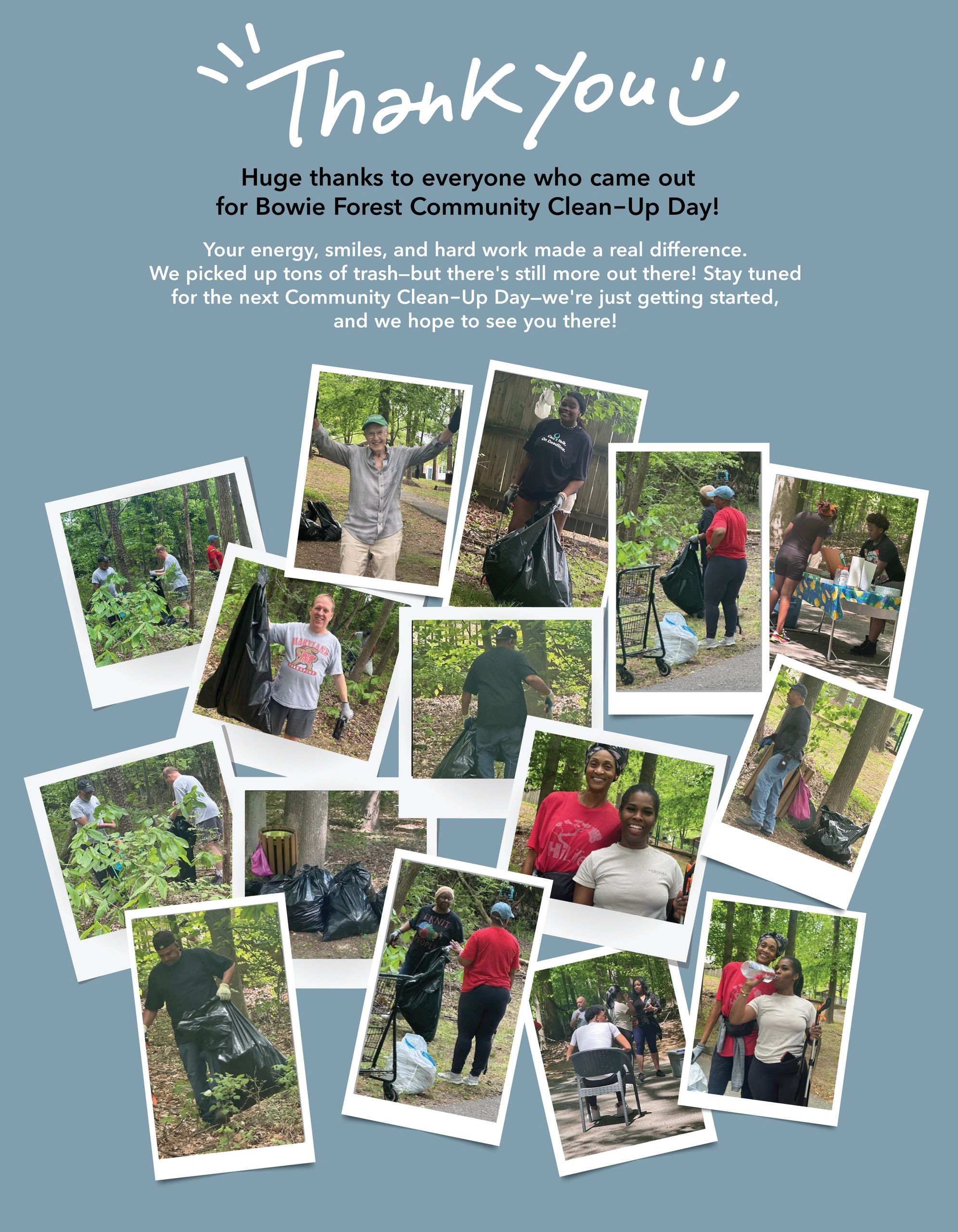 Members of the HOA & community cleaned-up hot spots and enjoyed a light lunch with neighbors.