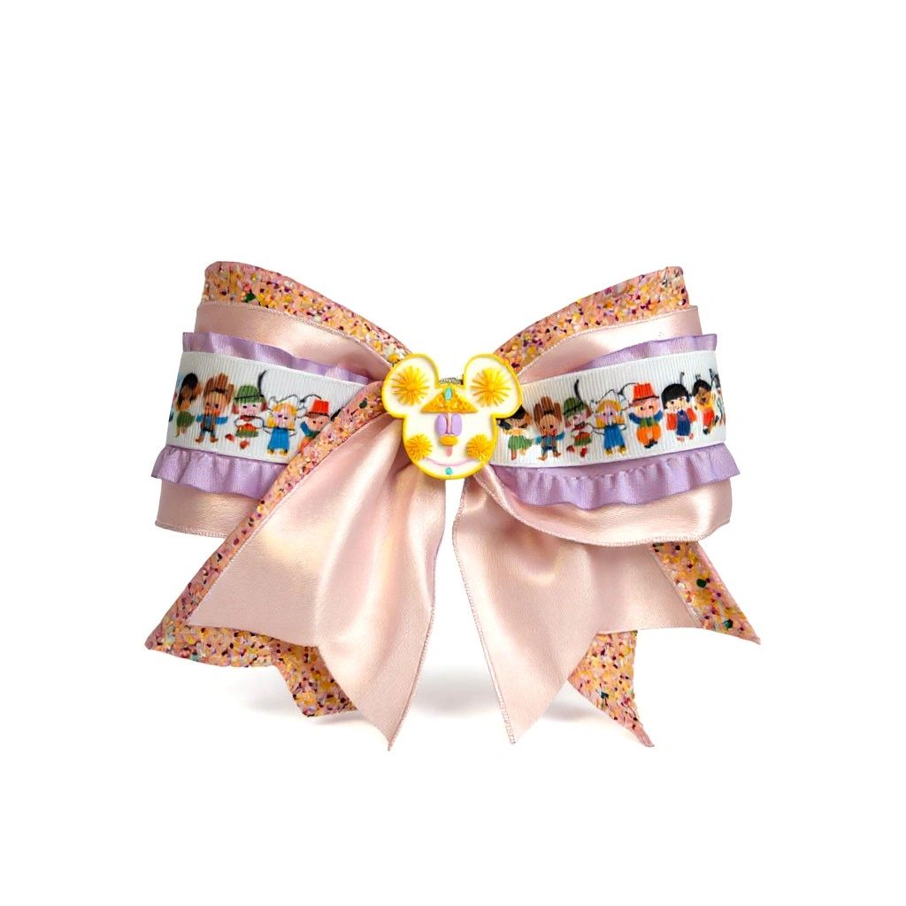 Small World Hair Bow - Character Inspired Handcrafted Accessory