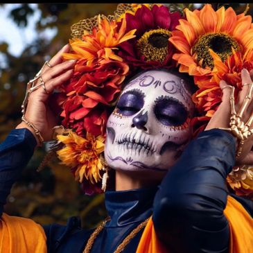 Catrina floral crown