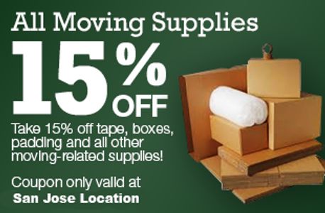 San Jose Moving Boxes with Free Delivery