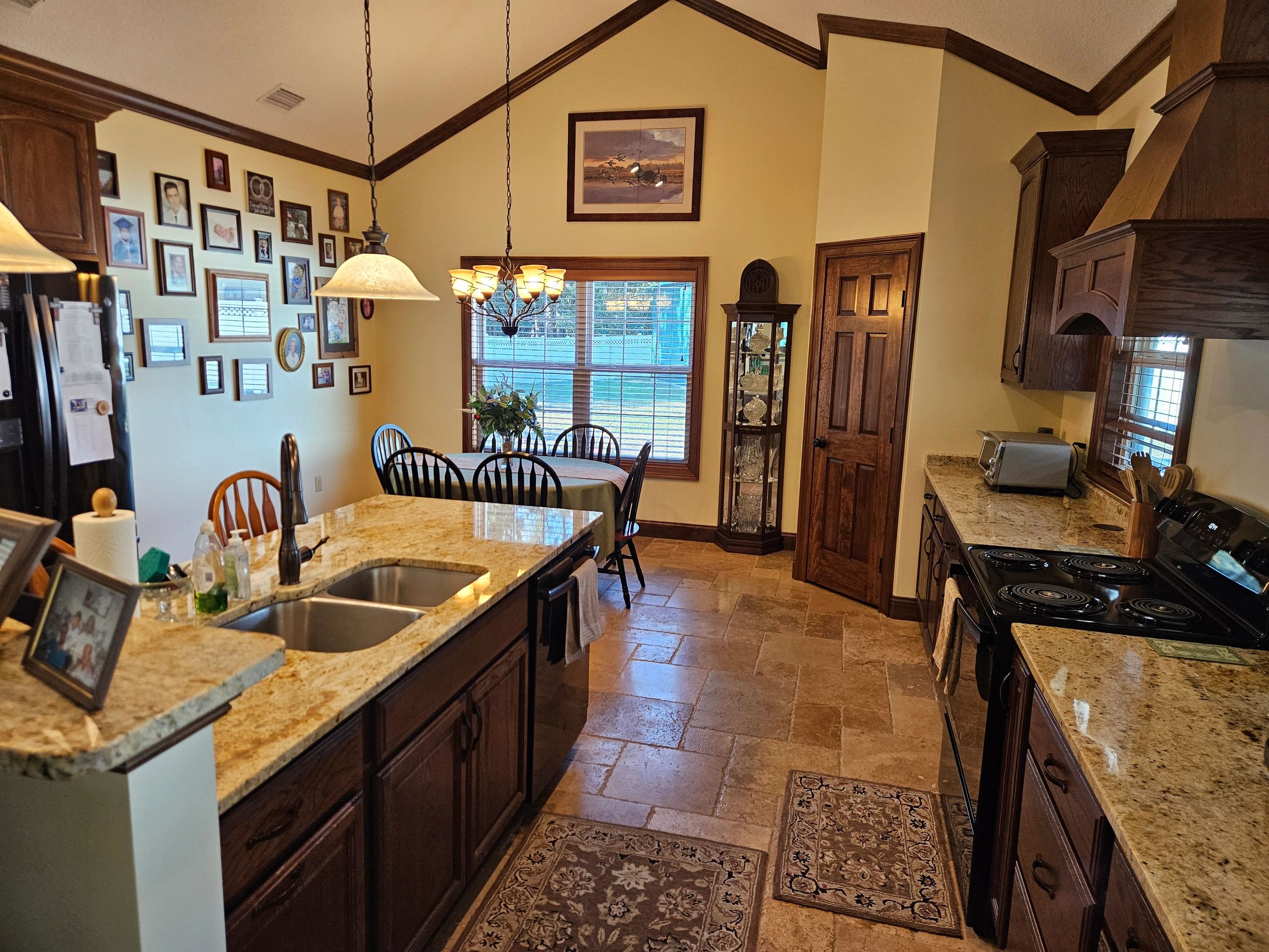 Prep area for caterers.