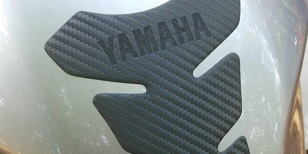 RubbaTech rubber tank pad for Yamaha sports models.