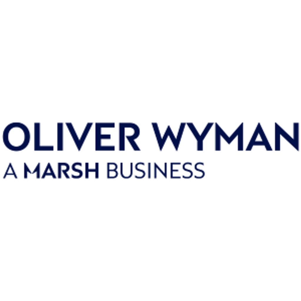 Oliver Wyman logo with Marsh business subtitle.