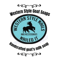 Western style nail polish strips