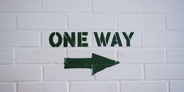 One Way sign