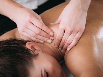 A back massage