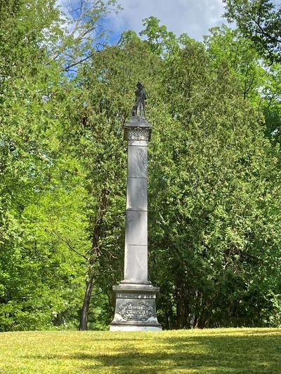 Cooper monument Lakewood cemetery cooperstown new york leeatherstocking hector