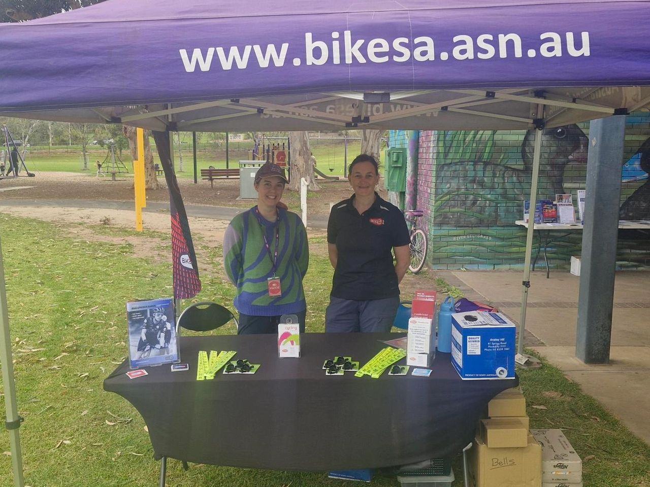 Bike SA Community Reps Maddie (left) and Michelle (right) Bike SA Community Reps Maddie (left) and Michelle (right)