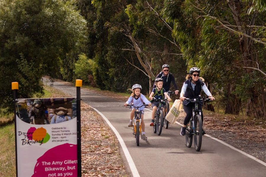 Safe, separated bikeways open up healthy, active commuting, tourism, fun and opporunity to people of all ages and abilities.