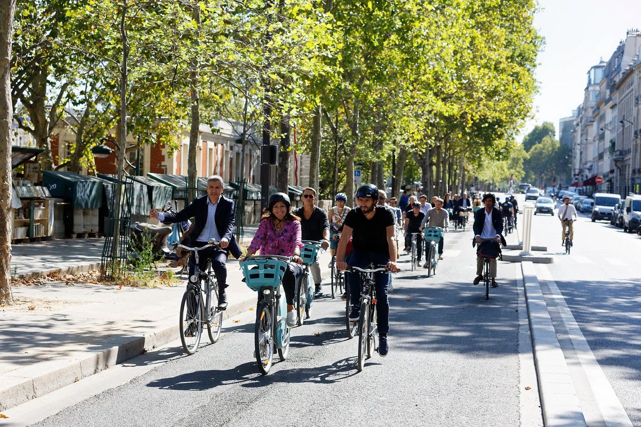 Paris has expanded their cycling network and they are reaping the rewards.
