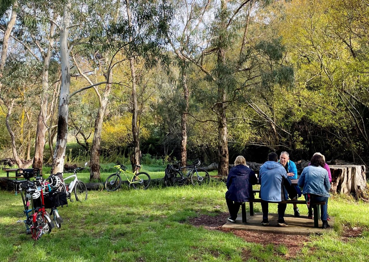 Riders finding new paths, new places and new friendships with Unley BUG