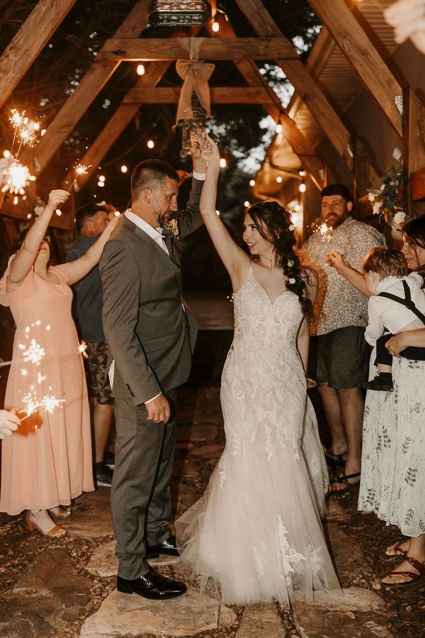     Romantic outdoor ceremony space at The Ivory Mill