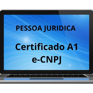 Certificado E-CNPJ
Modelo A1 — Pessoa Jurídica