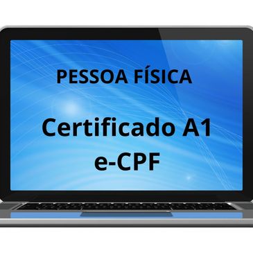 Certificado Digital PF
Modelo A1 — Pessoa Física