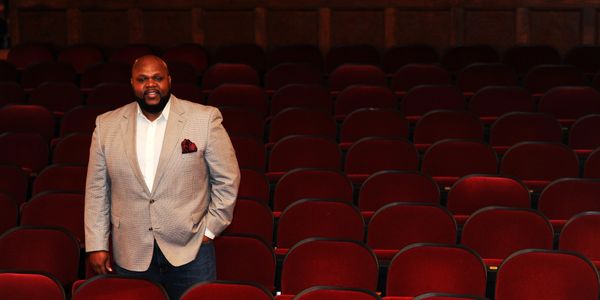 Larry Jay Giddens in a theatre