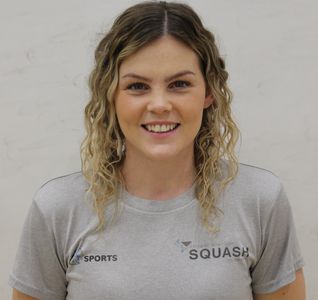 Carrie Ramsey Junior Squash Coach Portrait