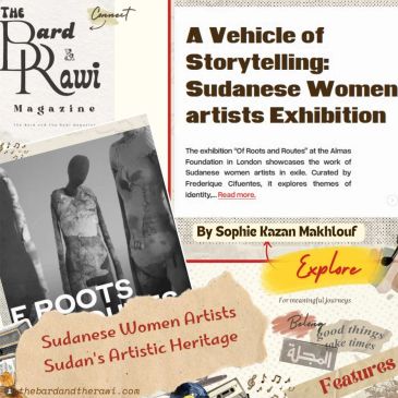 Exhibition showcasing Sudanese women artists in exile.